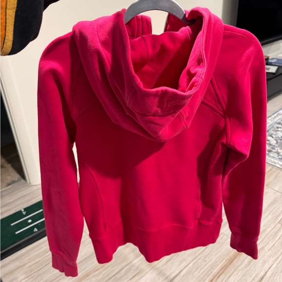 Lululemon Scuba Full Zip Carnation Red - Picture 3 of 3